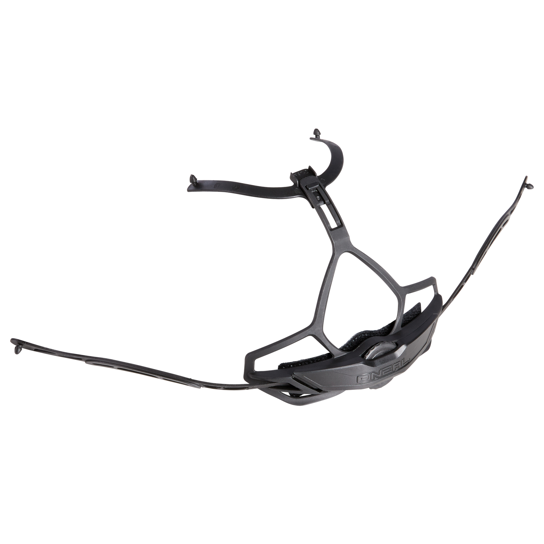 Das O'NEAL Retention System TRAILFINDER Helmet verfügt über ein verstellbares Zifferblatt, einen Kinnriemen und mehrere Befestigungspunkte für einen sicheren, bequemen Sitz in Ihrem Fahrrad- oder Sporthelm.