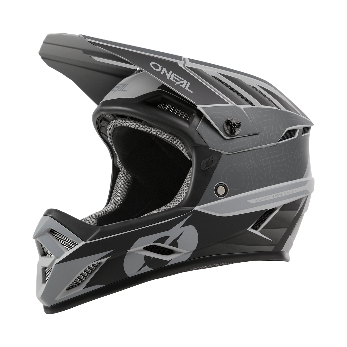 Der O'NEAL BACKFLIP Helm ECLIPSE ist ein schwarzer und grauer Mountainbike-Helm, ideal für Enthusiasten, die einen stilvollen Schutz bei jeder Fahrt suchen.