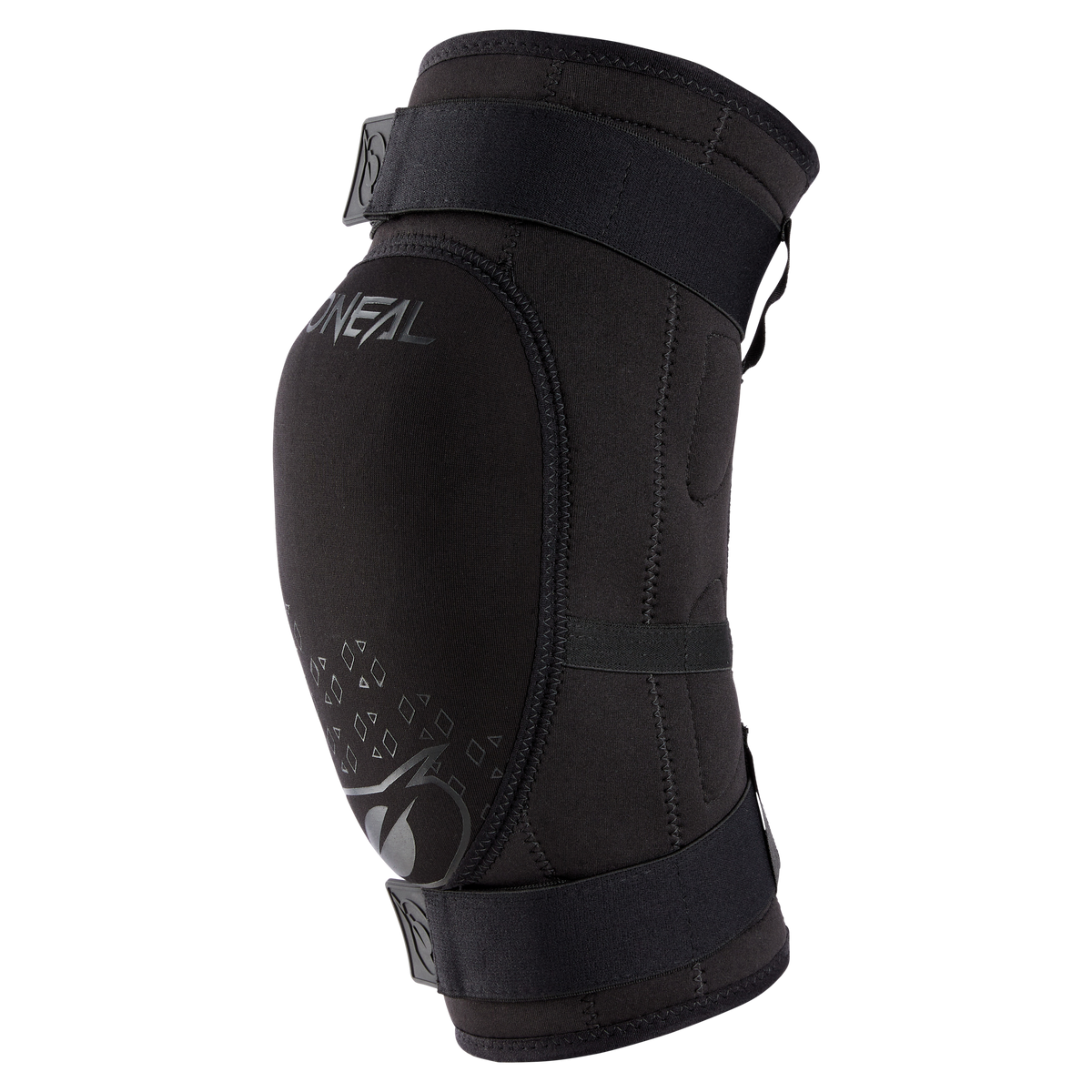 Der O'NEAL DIRT Knieschützer verfügt über ein geschwungenes, ergonomisches Design, verstellbare Klettverschlüsse für einen sicheren Sitz und eine dezente Logografik - perfekt für den Einsatz beim Sport.