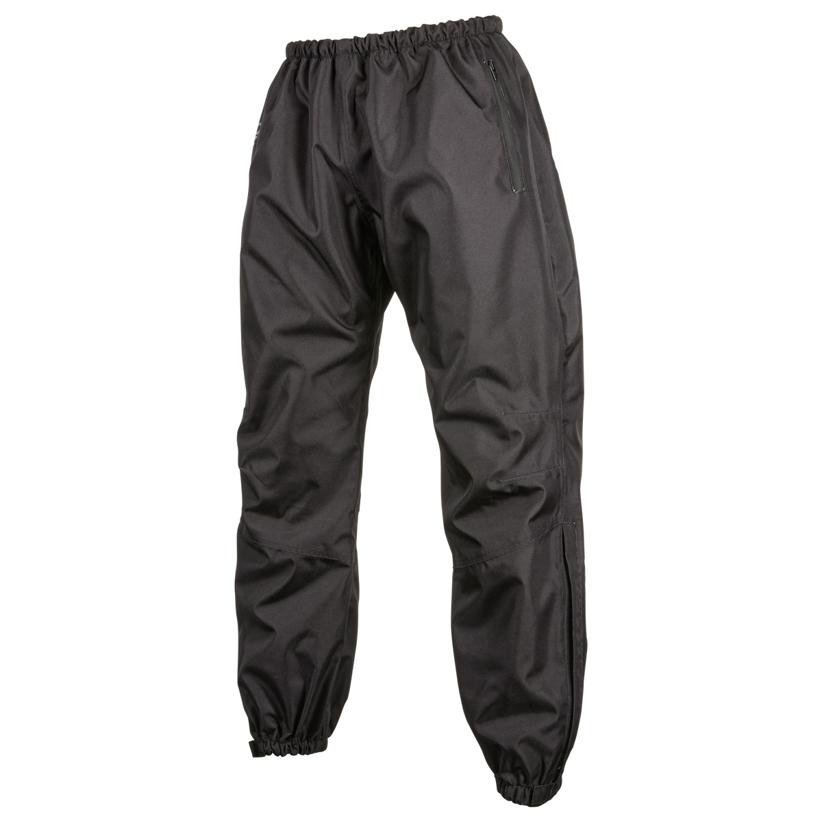 Die O'NEAL SHORE Regenhose von O'NEAL ist eine schwarze, wasserdichte Regenhose mit elastischem Bund und Bündchen, lockerer Passform und Reißverschlusstaschen - ideal für Outdoor-Aktivitäten und ein Muss für Ihre Regenkleidungskollektion.