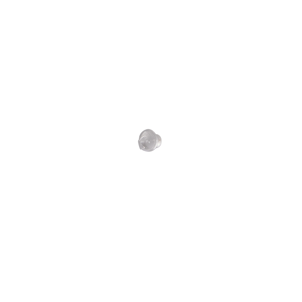Ein O'NEAL Pinlock Push Pin ist auf einem großen weißen Hintergrund zentriert.