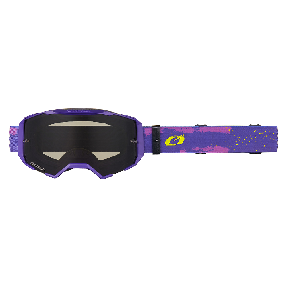 O'NEAL B-22 Goggles PAINT Purple/Neon Yellow