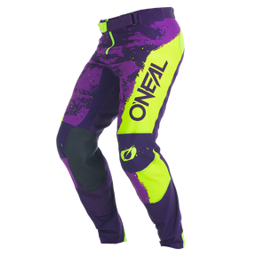 O'NEAL MAYHEM Pants PAINT lila/neon gelb