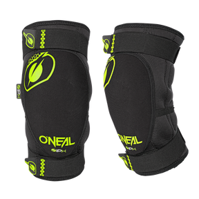Ginocchiere Motocross Oneal Dirt Knee Guard - Protezione IPX In Schiuma PU, Neoprene Traspirante, Regolabili, Blu