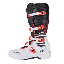 O'NEAL 3SRS Boot MX ZEBRA 2026 schwarz/weiß/rot