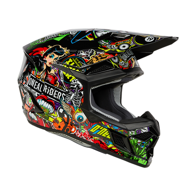 O'NEAL 3SRS Helm Kinder CRANK – 45° Rechte Seite