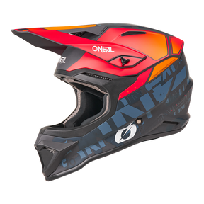 Casco 1SRS VOLTIXX Nero/Arancione/Rosso