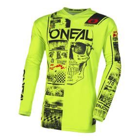 O'Neal Maglia MX Element Threat - Nero/Bianco | Maciag Offroad O'Neal Maglia MX Element Threat - Nero/Bianco | Maciag Offroad