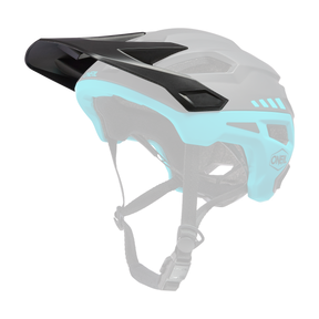 fahrradhelm schwarz türkis O'NEAL Visor TRAILFINDER Helmet SPLIT