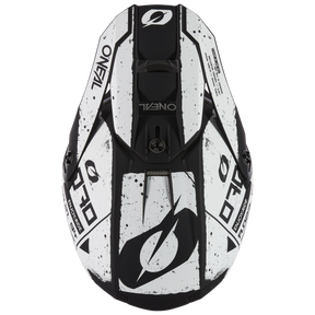 https://cdn.oneal.eu/assets/_default_upload_bucket/2024_ONeal_5SRS%20Polyacrylite%20Helmet%20SCARZ%20V.24_black_white_top_1.png