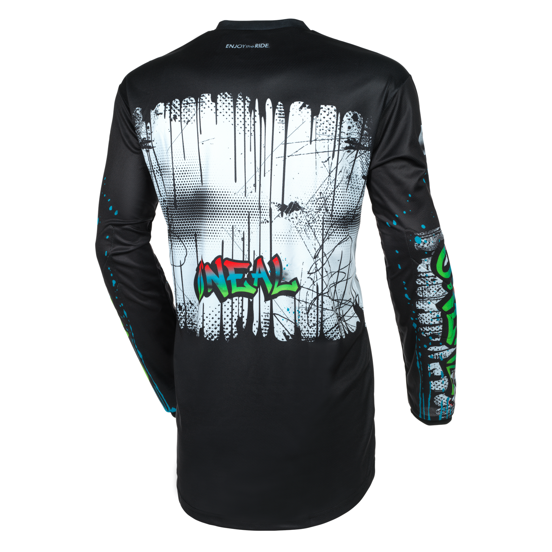 ELEMENT Jersey RANCID Schwarz/Weiß Back