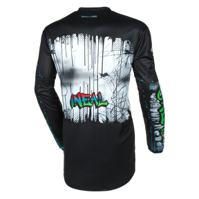 ELEMENT Jersey RANCID Schwarz/Weiß Back