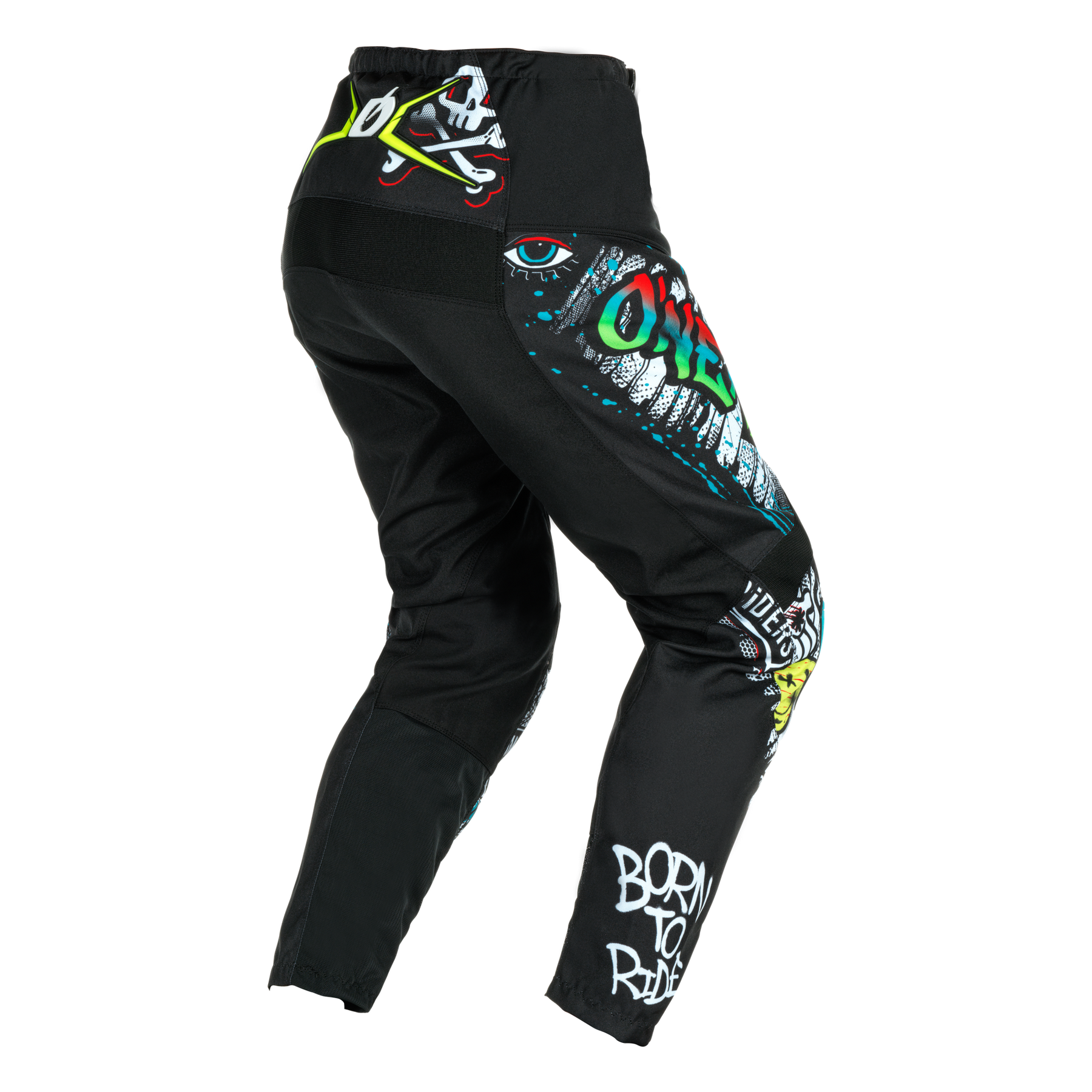 O'NEAL ELEMENT Pants RANCID Schwarz/Weiß back