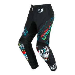O'NEAL ELEMENT Pants RANCID Schwarz/Weiß front