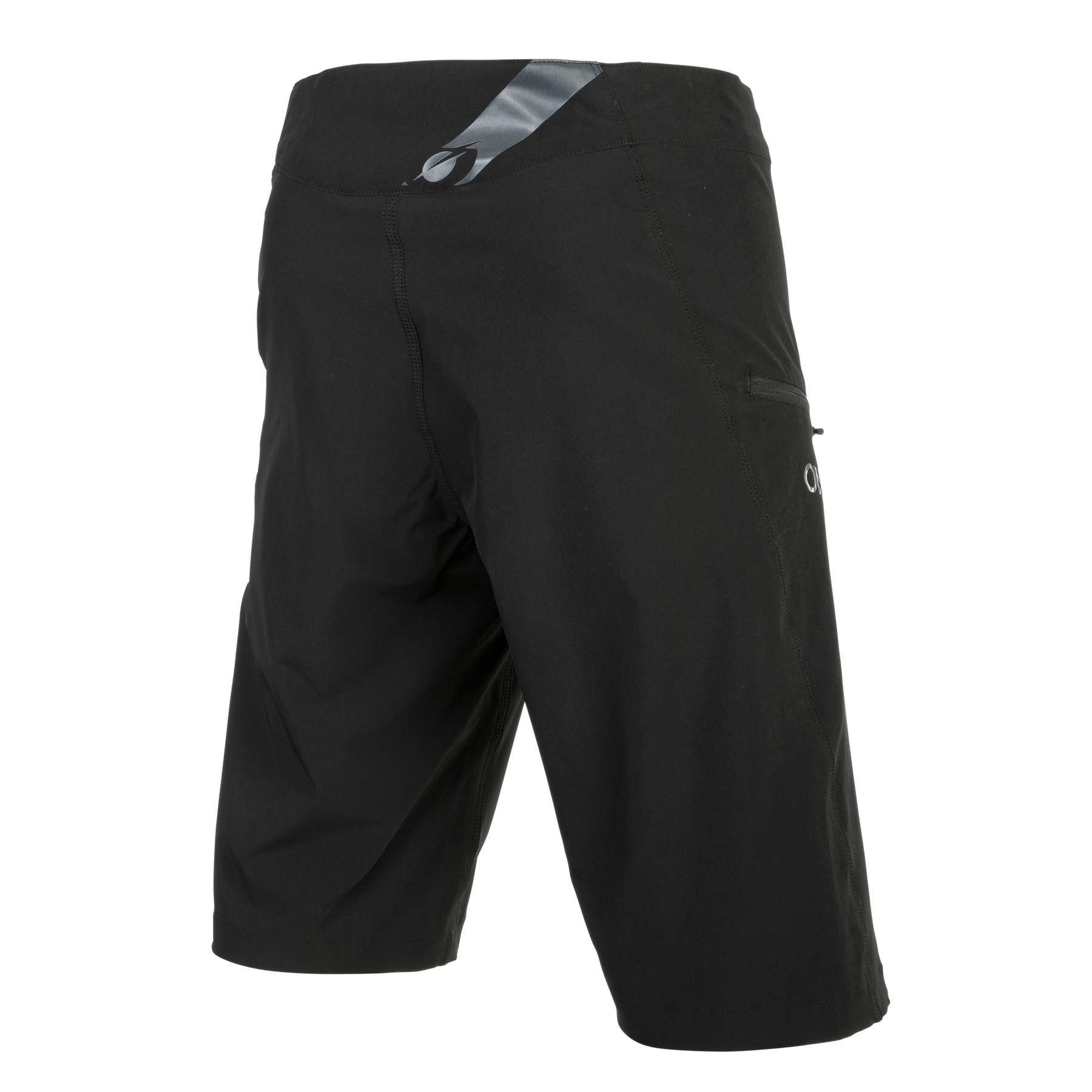 Die O'NEAL MATRIX Shorts Kinder von O'NEAL sind schwarze sportliche Shorts mit leicht lockerer Passform. Sie verfügen über eine kleine Reißverschlusstasche auf der rechten Seite und einen grauen diagonalen Reflektorstreifen in der Nähe des Hosenbunds auf der Rückseite. Die Shorts haben ein schlichtes Design mit minimalem Branding.