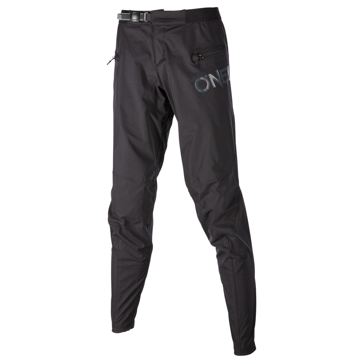 O'NEAL TRAILFINDER Damen MTB Hose mit schmaler Passform, Gürtelschnalle in der Taille, Reißverschlusstaschen an den Seiten und dem Markennamen „O'NEAL“ in großen Buchstaben auf dem linken Oberschenkel. Diese leichte MTB Hose bietet optimalen Komfort und Schutz für jede Outdoor-Aktivität.
