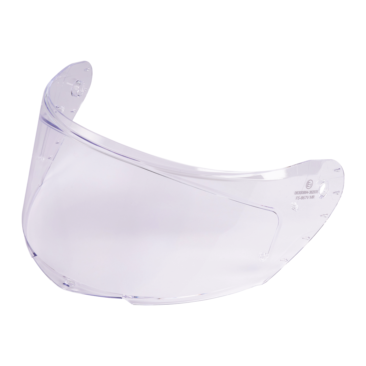 Das O'NEAL CHALLENGER Helmet Replacement Shield ist ein klares, gebogenes Kunststoffvisier mit seitlichen Befestigungslöchern, das von O'NEAL entwickelt wurde, um Ihr Gesicht zu schützen und gleichzeitig volle Sicht zu gewährleisten.