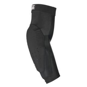 Der O'NEAL DIRT 2.0 Ellbogenschützer Kinder ist ein schwarzer, gepolsterter Ellbogenschützer mit ergonomischem Design und Belüftungsperforationen, der sportlichen und schützenden Einsatz für Kinder bietet.