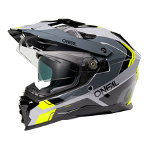 O'NEAL D-SRS Helmet NOMAD schwarz/grau/neon gelb