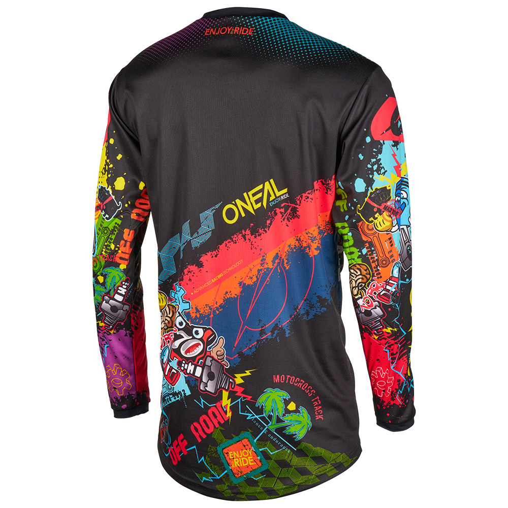 O'NEAL Custom Youth Jersey ELEMENT VIBRANT - Back
