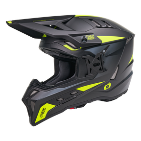 Casco EX-SRS MAGMA Nero/Giallo neon