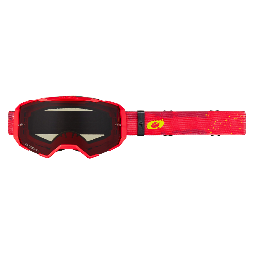 O'NEAL B-22 Goggle PAINT rot/neon gelb