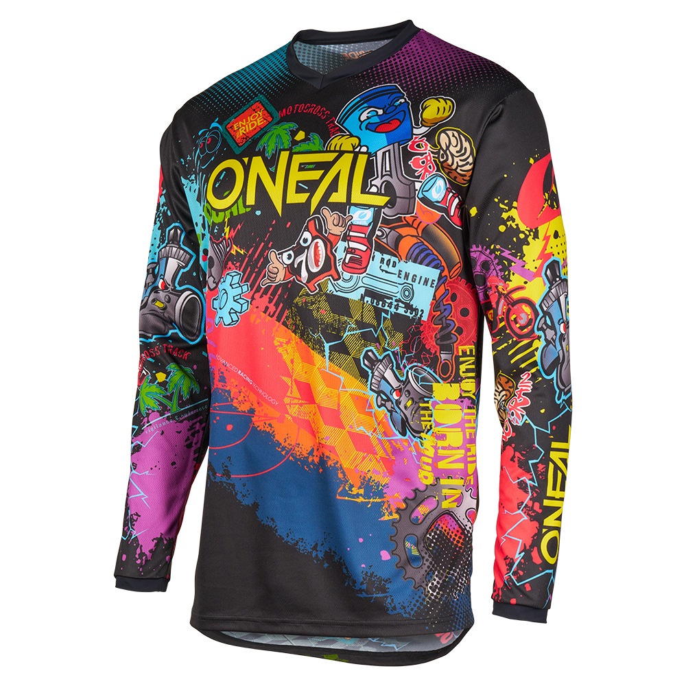 Maglia O'NEAL Custom per bambini ELEMENT VIBRANT Multi
