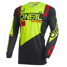 Camiseta O'NEAL Element FACTOR negra/amarillo neón