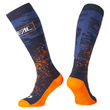 Calcetines O'NEAL Pro MX PAINT azul/naranja