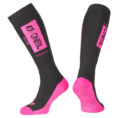 Calzini Pro MX RW Nero/Rosa